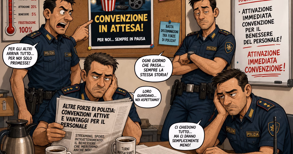 Attivazione urgente convenzione per servizi di streaming sportivo(piattaforma DAZN) a favore del personale del Corpo di Polizia Penitenziaria – Denuncia immobilismo e disparità di trattamento rispetto al Comparto Sicurezza.