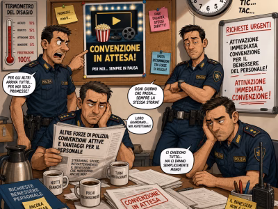 Attivazione urgente convenzione per servizi di streaming sportivo(piattaforma DAZN) a favore del personale del Corpo di Polizia Penitenziaria – Denuncia immobilismo e disparità di trattamento rispetto al Comparto Sicurezza.