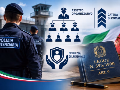 Assetto organizzativo, catena di comando e sicurezza del personale di Polizia Penitenziaria – Riscontro alle note del Si.Di.Pe. del 30 settembre 2026 e necessità di aggiornamento dell’art. 9, L. 395/1990.