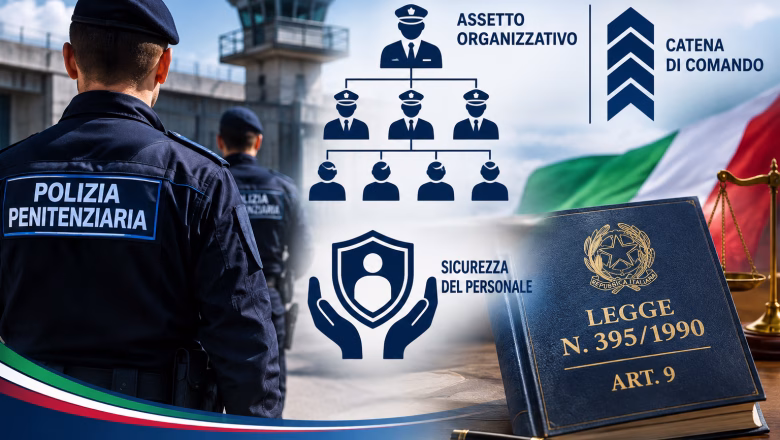 Assetto organizzativo, catena di comando e sicurezza del personale di Polizia Penitenziaria – Riscontro alle note del Si.Di.Pe. del 30 settembre 2026 e necessità di aggiornamento dell’art. 9, L. 395/1990.