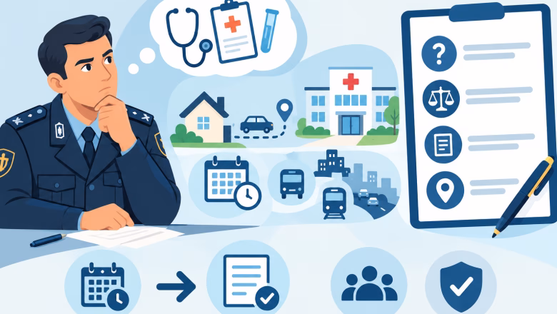 Assenza per visite specialistiche, esami diagnostici e prestazioni sanitarie – richiesta di integrazione dei chiarimenti.