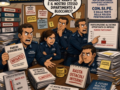 Ricognizione disponibilità all’impiego presso la Direzione Generale delle Specialità del Corpo di Polizia Penitenziari). Richiesta urgente di riesame, trasparenza dei criteri e denuncia di una inaccettabile contraddittorietà amministrativa.
