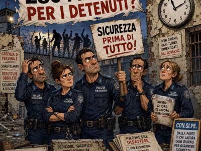 I 280 milioni per i detenuti sono solo propaganda mirata alla campagna elettorale. Lo Stato dimentica i suoi “eroi”: nel carcere regna il caos che favorisce i mafiosi.